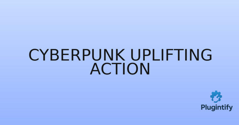 Read more about the article Cyberpunk Uplifting Action