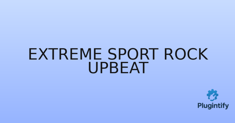 Read more about the article Extreme Sport Rock Upbeat