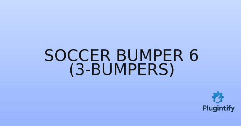 Read more about the article Soccer Bumper 6 (3-Bumpers)
