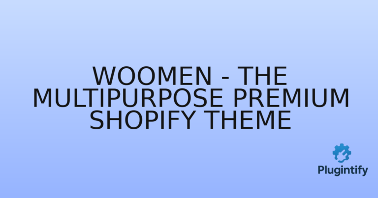 Read more about the article Woomen – The Multipurpose Premium Shopify Theme