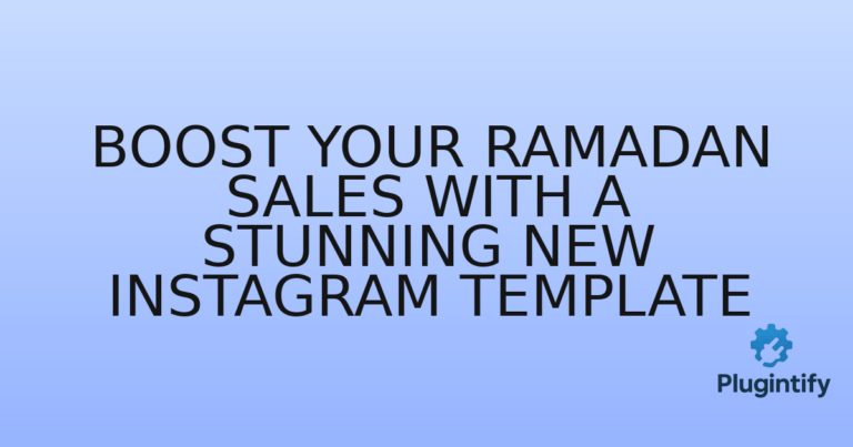Read more about the article Boost Your Ramadan Sales with a Stunning New Instagram Template