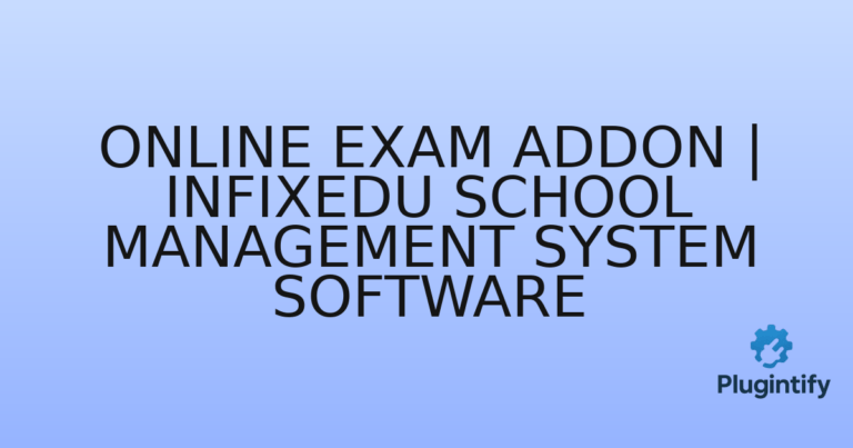 Read more about the article Online Exam Addon | InfixEdu School Management System Software