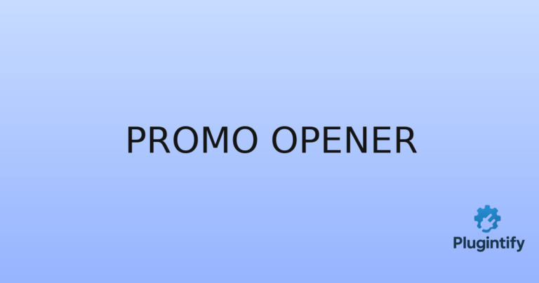 Read more about the article Promo Opener