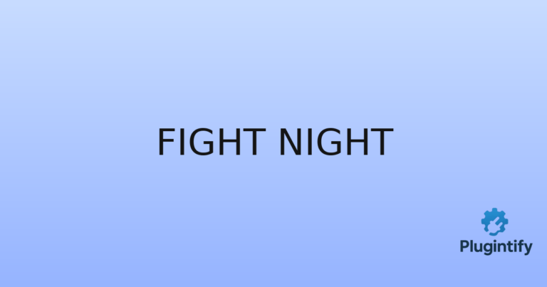 Read more about the article Fight Night