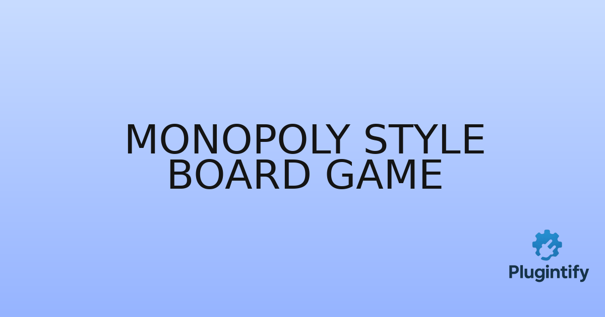 You are currently viewing Monopoly Style Board Game
