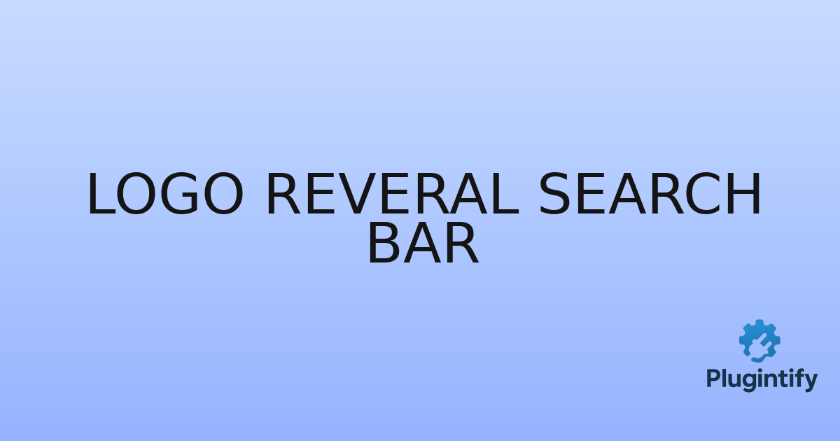 You are currently viewing Logo Reveral Search Bar