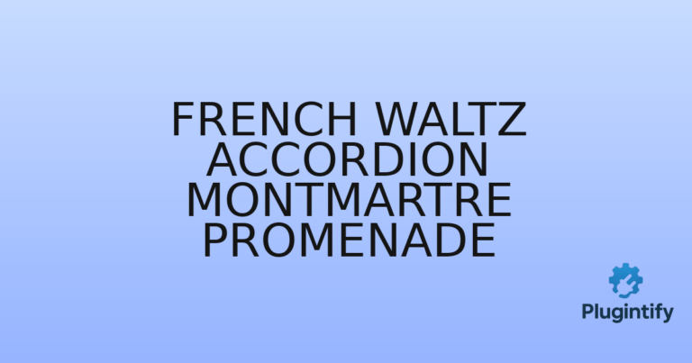 Read more about the article French Waltz Accordion Montmartre Promenade