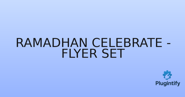 Read more about the article Ramadhan Celebrate – Flyer Set