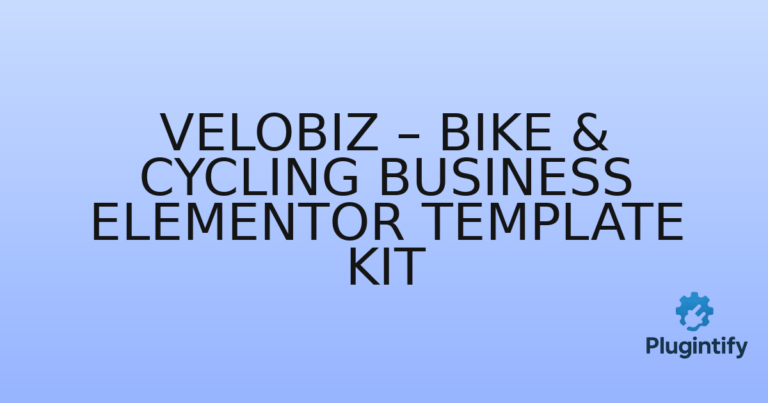 Read more about the article VeloBiz – Bike & Cycling Business Elementor Template Kit