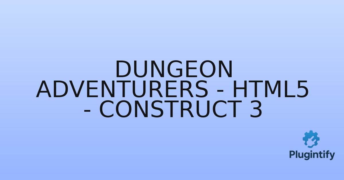 You are currently viewing Dungeon Adventurers – HTML5 – Construct 3