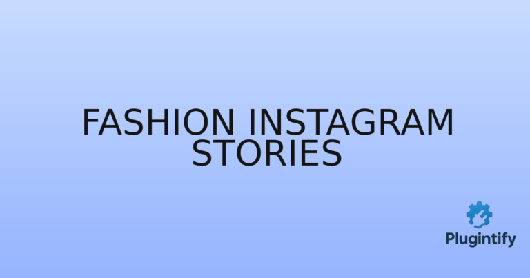Read more about the article Fashion Instagram Stories