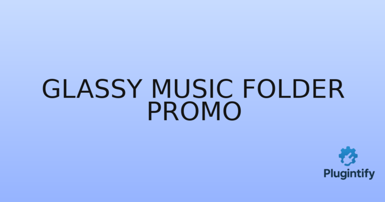 Read more about the article Glassy Music Folder Promo