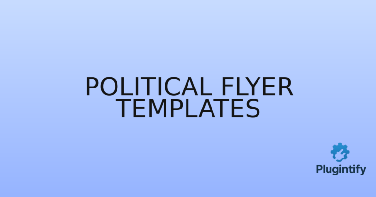 Read more about the article Political Flyer Templates