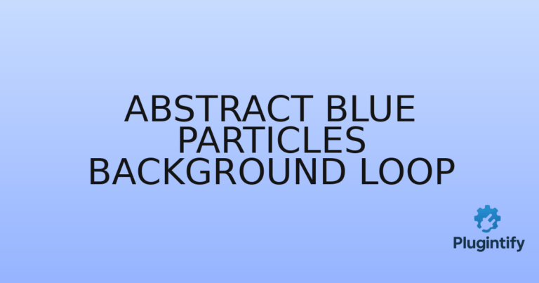 Read more about the article Abstract Blue Particles Background Loop