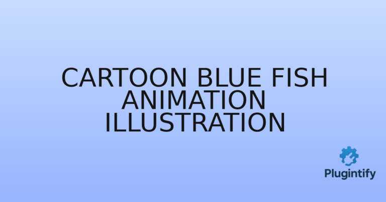 Read more about the article Cartoon Blue Fish Animation Illustration