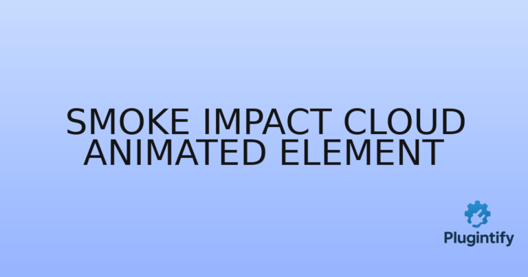 Read more about the article Smoke Impact Cloud Animated Element