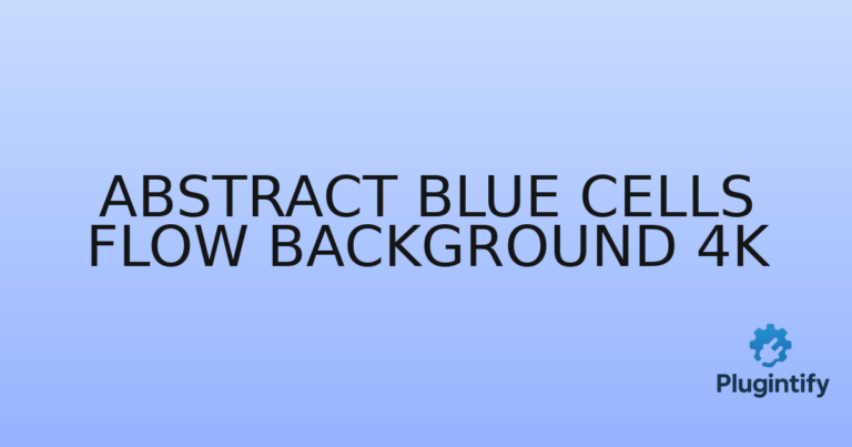 Read more about the article Abstract Blue Cells Flow Background 4K