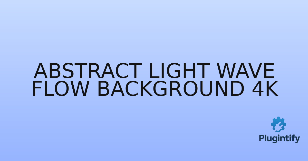 You are currently viewing Abstract Light Wave Flow Background 4K
