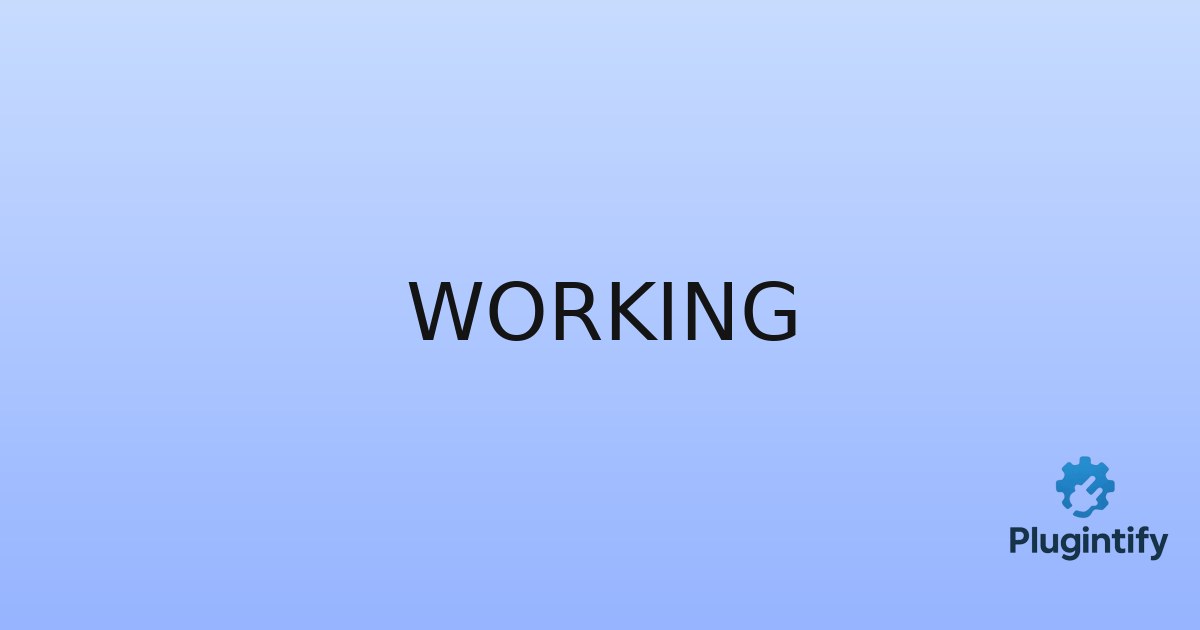 You are currently viewing Working