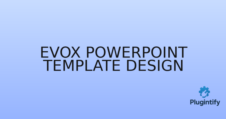 Read more about the article Evox Powerpoint Template Design