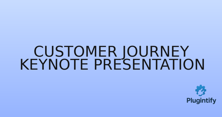 Read more about the article Customer Journey Keynote Presentation