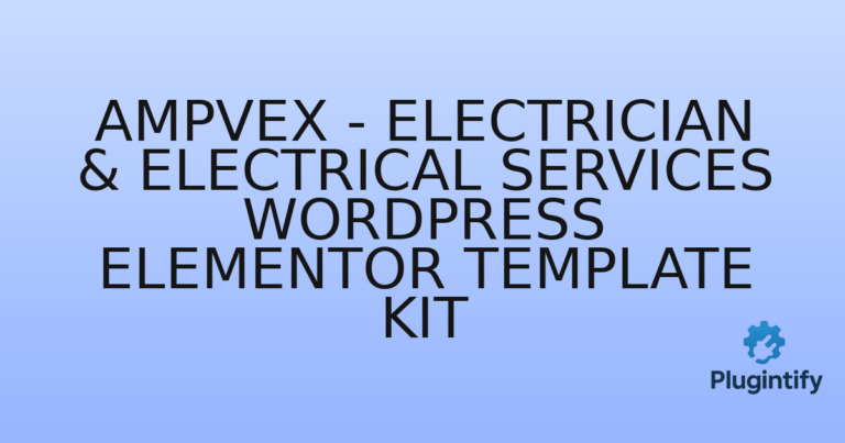 Read more about the article Ampvex – Electrician & Electrical Services WordPress Elementor Template Kit