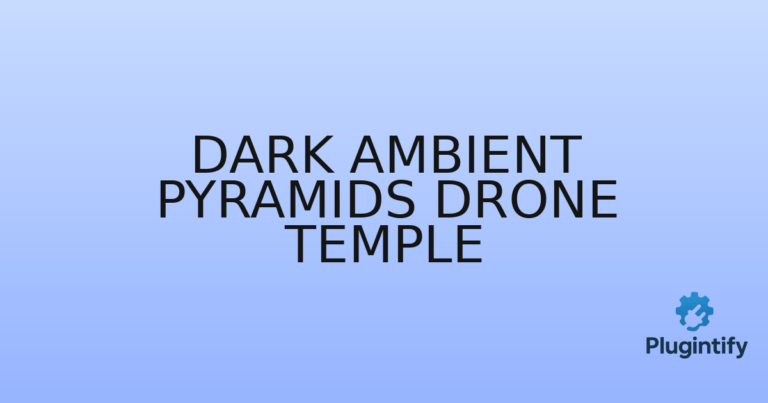 Read more about the article Dark Ambient Pyramids Drone Temple