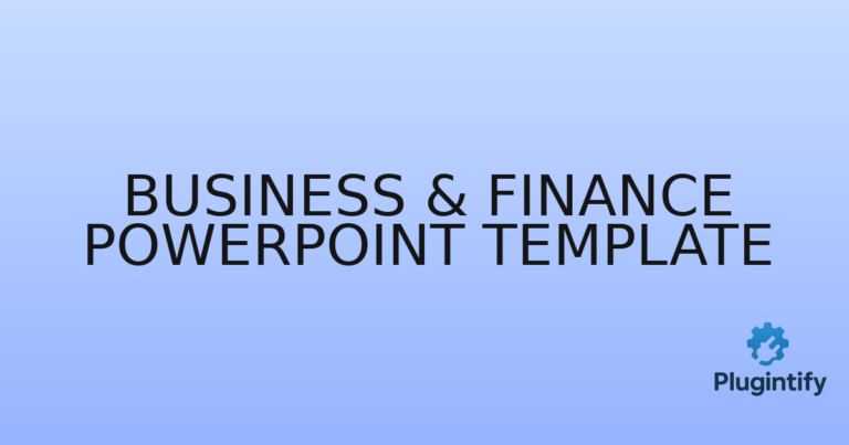 Read more about the article Business & Finance Powerpoint Template