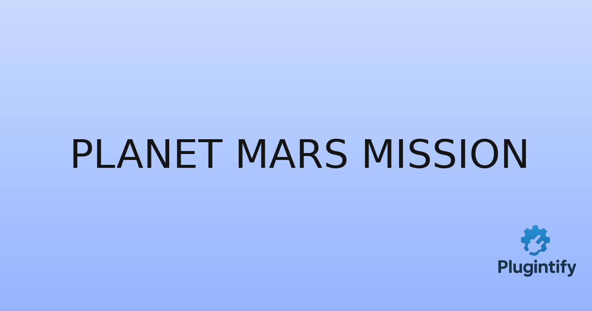 You are currently viewing Planet Mars Mission