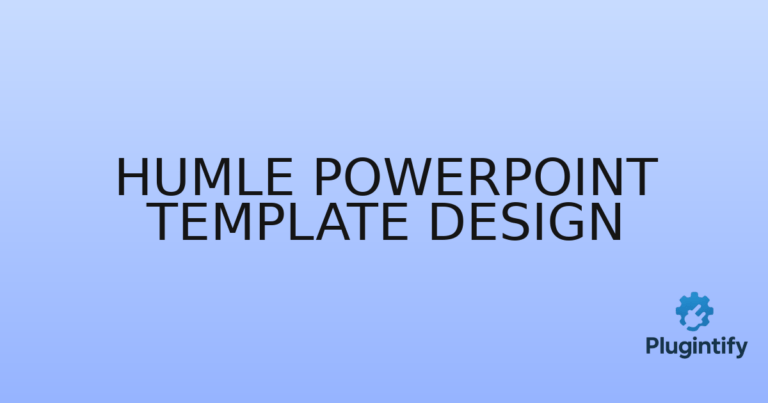 Read more about the article Humle Powerpoint Template Design