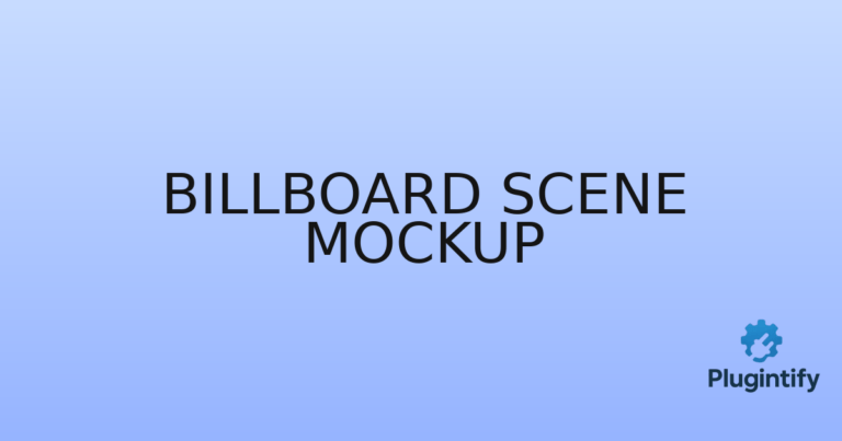 Read more about the article Billboard Scene Mockup