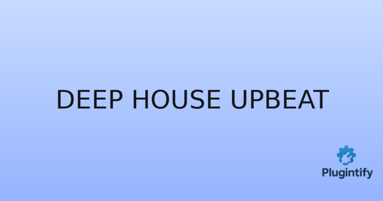 Read more about the article Deep House Upbeat