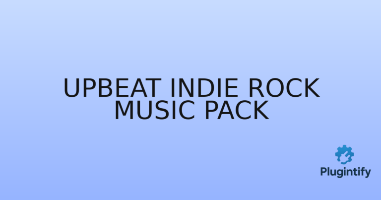 Read more about the article Upbeat Indie Rock Music Pack