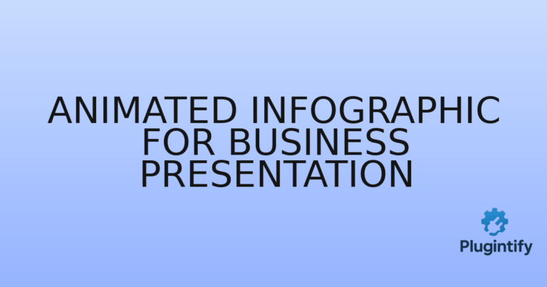 Read more about the article Animated Infographic for Business Presentation