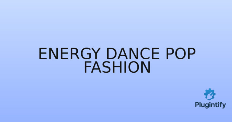 Read more about the article Energy Dance Pop Fashion