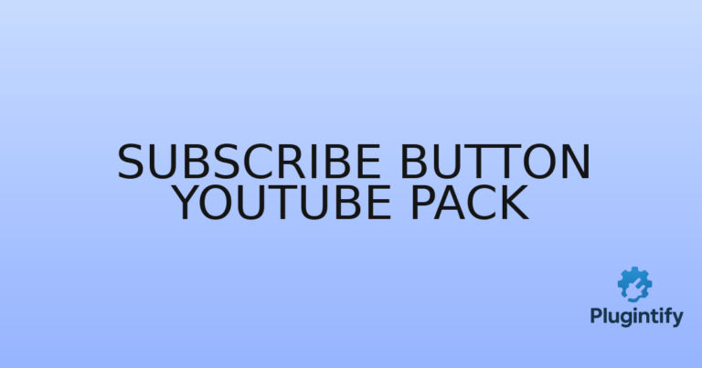 Read more about the article Subscribe Button Youtube Pack