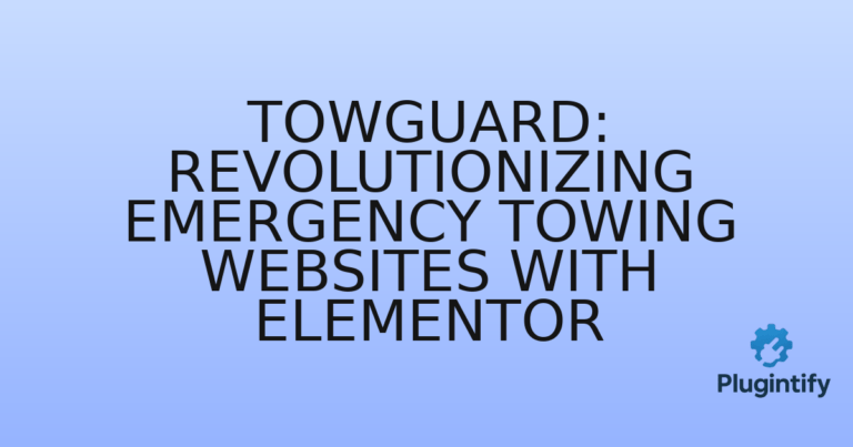 Read more about the article Towguard: Revolutionizing Emergency Towing Websites with Elementor