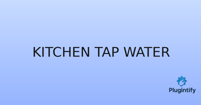 Read more about the article Kitchen Tap Water