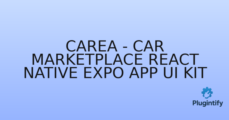 Read more about the article Carea – Car Marketplace React Native Expo App Ui Kit
