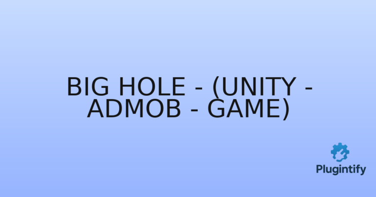 Read more about the article Big Hole – (Unity – Admob – Game)