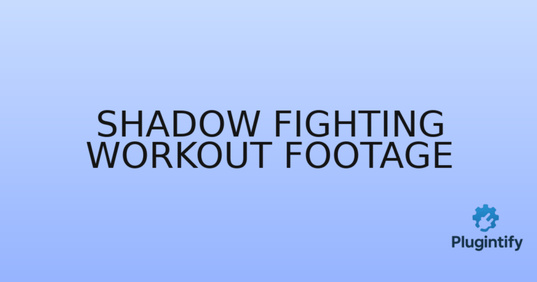 Read more about the article Shadow Fighting Workout Footage