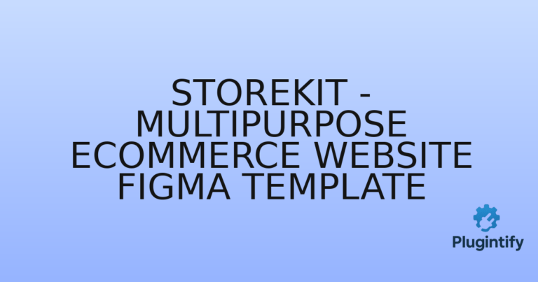 Read more about the article Storekit – Multipurpose eCommerce Website Figma Template