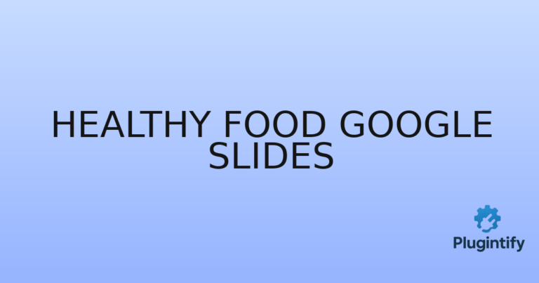 Read more about the article Healthy Food Google Slides