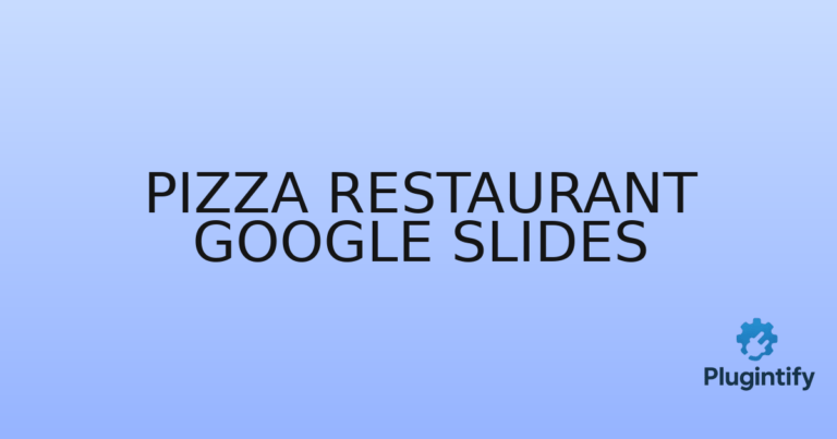 Read more about the article Pizza Restaurant Google Slides