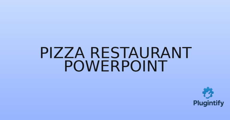Read more about the article Pizza Restaurant PowerPoint