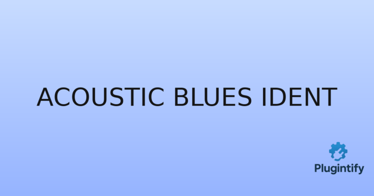 Read more about the article Acoustic Blues Ident