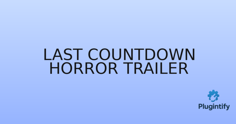 Read more about the article Last Countdown Horror Trailer