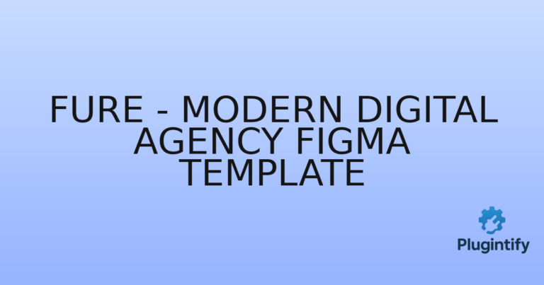 Read more about the article Fure – Modern Digital Agency Figma Template