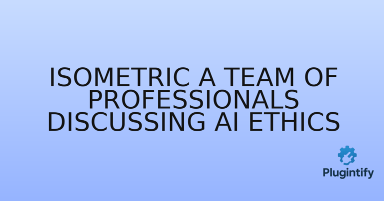Read more about the article Isometric A Team of Professionals Discussing AI Ethics