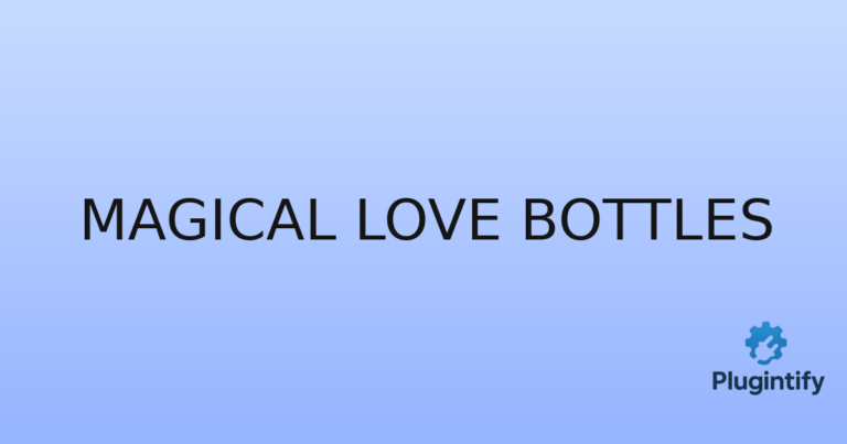 Read more about the article Magical Love Bottles